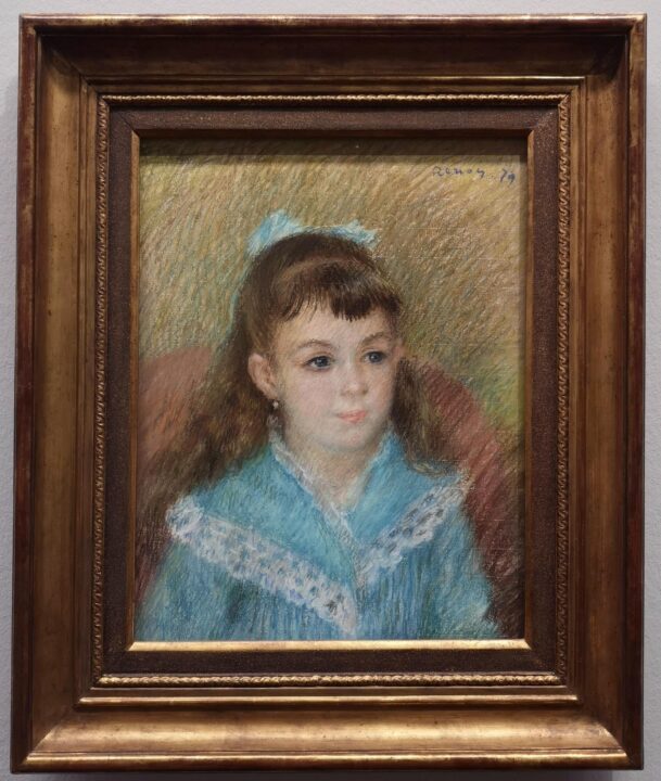 Renoir - Portret młodej dziewczyny Renoir - Portret młodej dziewczyny